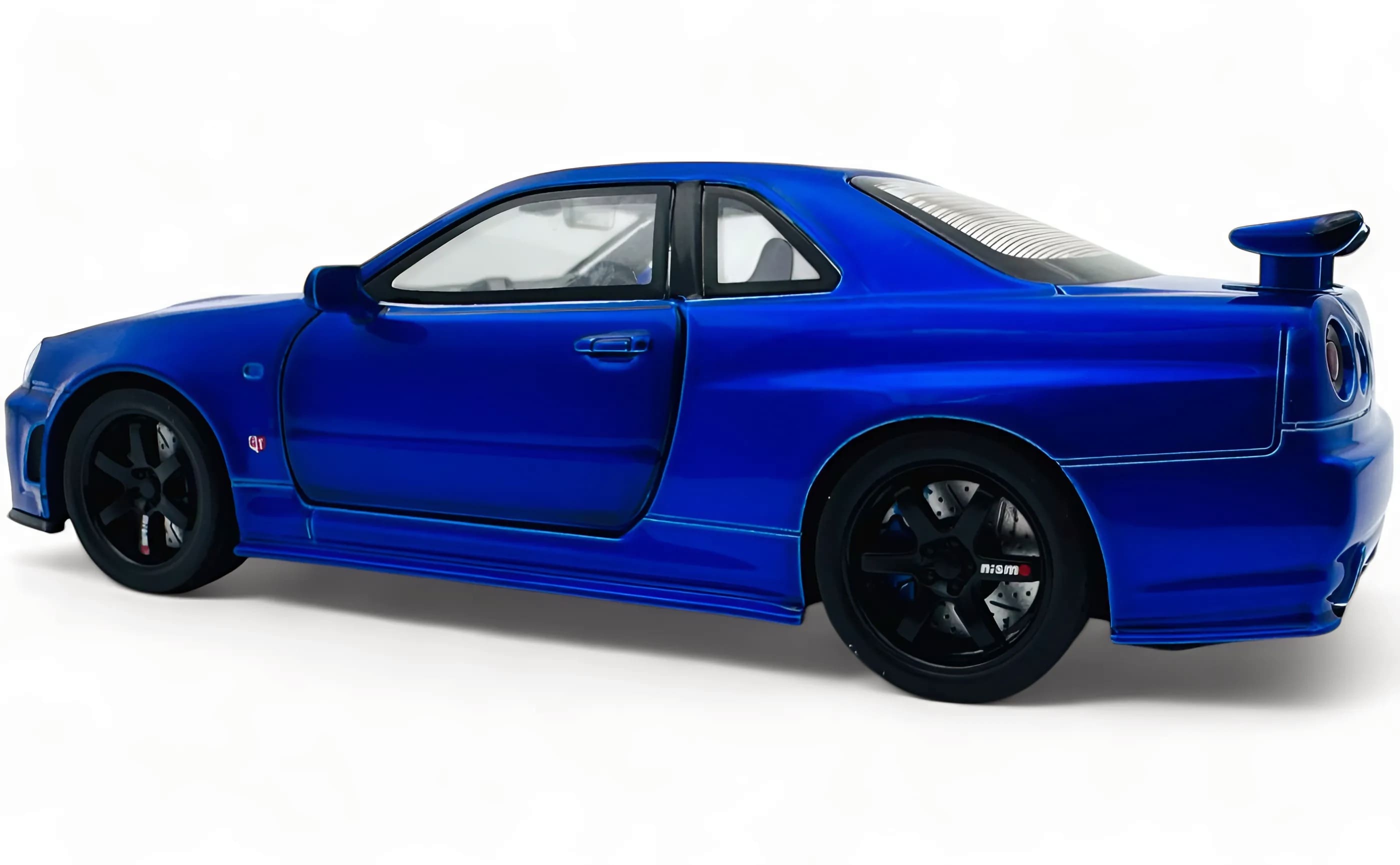 Nissan Skyline R34 GT-R 1:24 diecast scale model car collectible - Multicolor