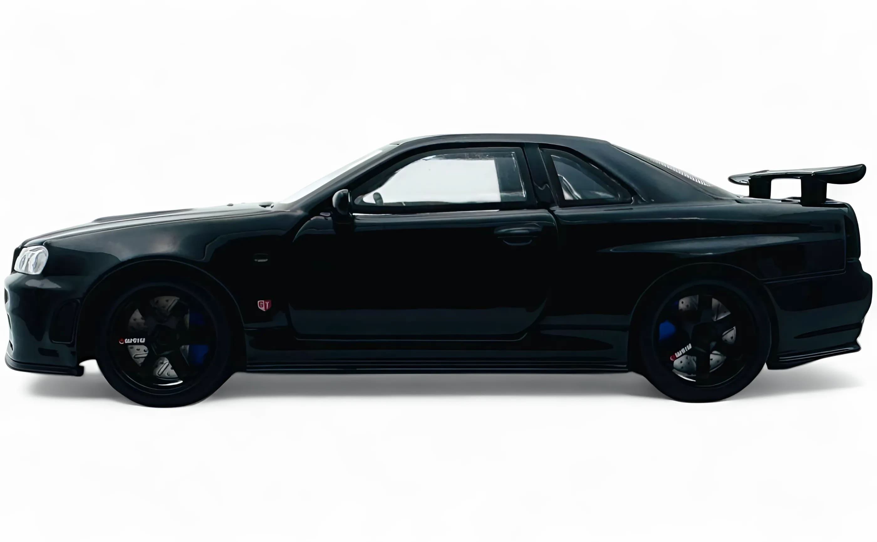 Nissan Skyline R34 GT-R 1:24 diecast scale model car collectible - Multicolor