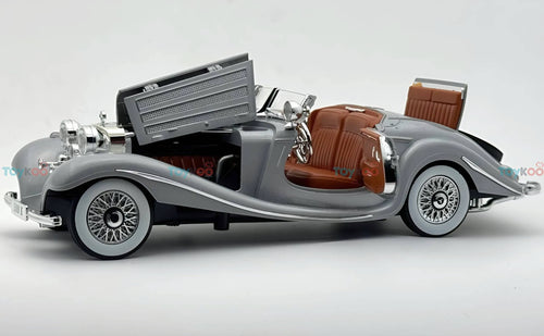 1936 Mercedes-Benz 500K 1:18 roadster  diecast scale model car - Big Size