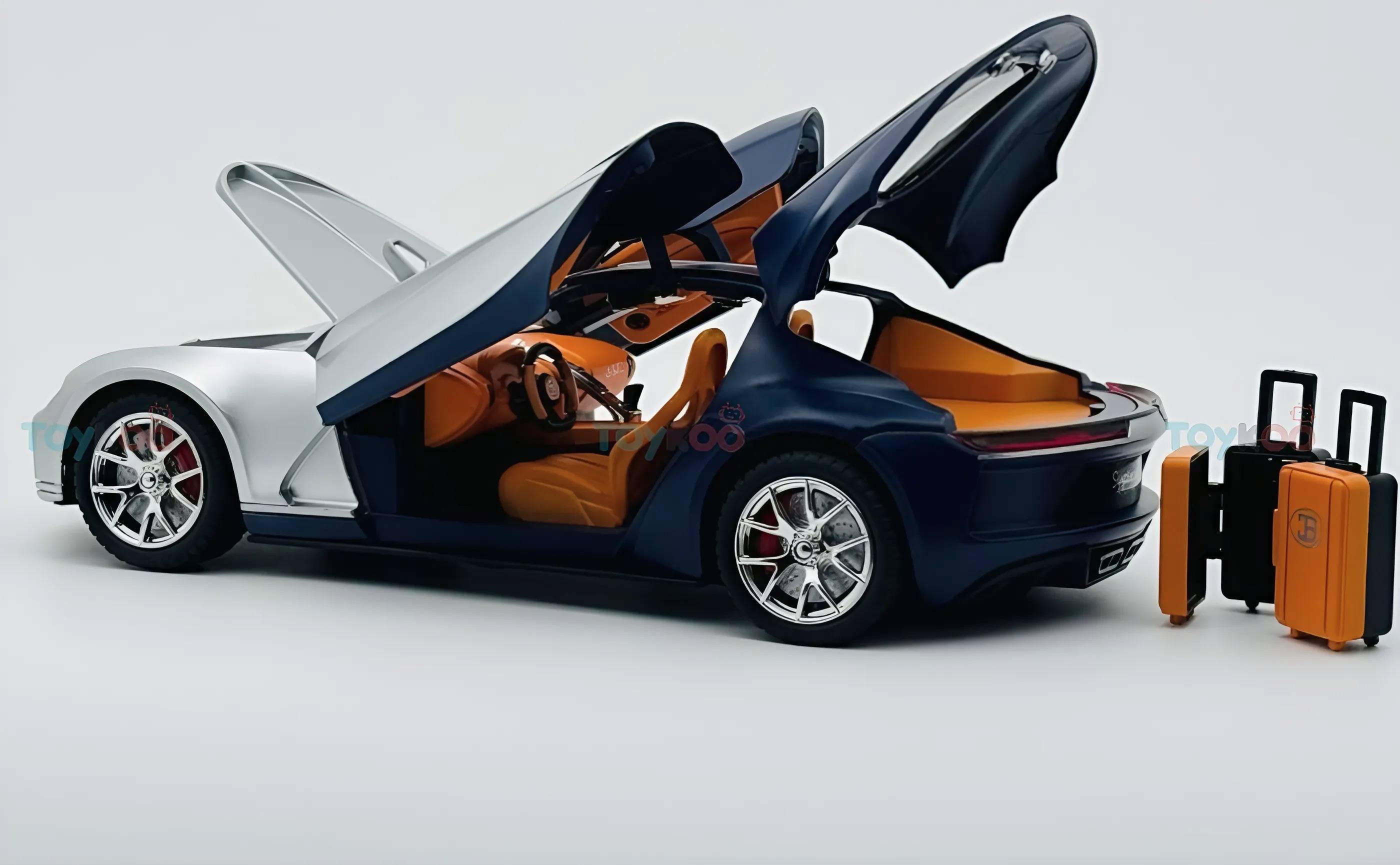 Bugatti Atlantic 1:18 diecast scale model car - Big Size