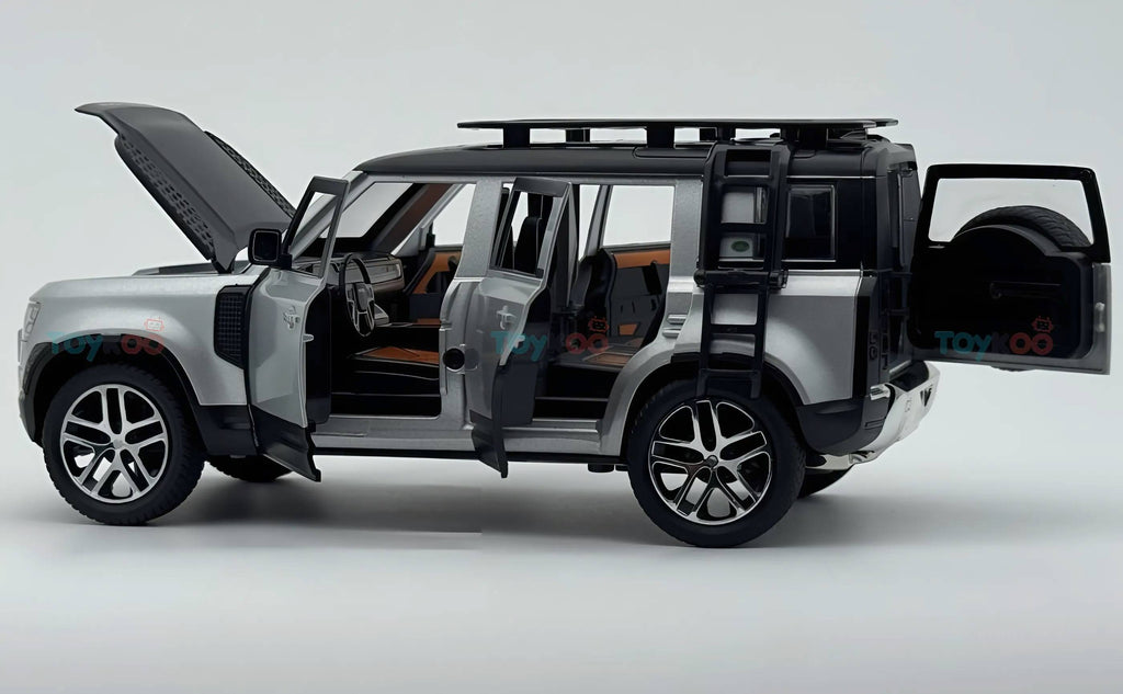 Land Rover Defender 110 1:18 diecast Scale Model car - Big Size