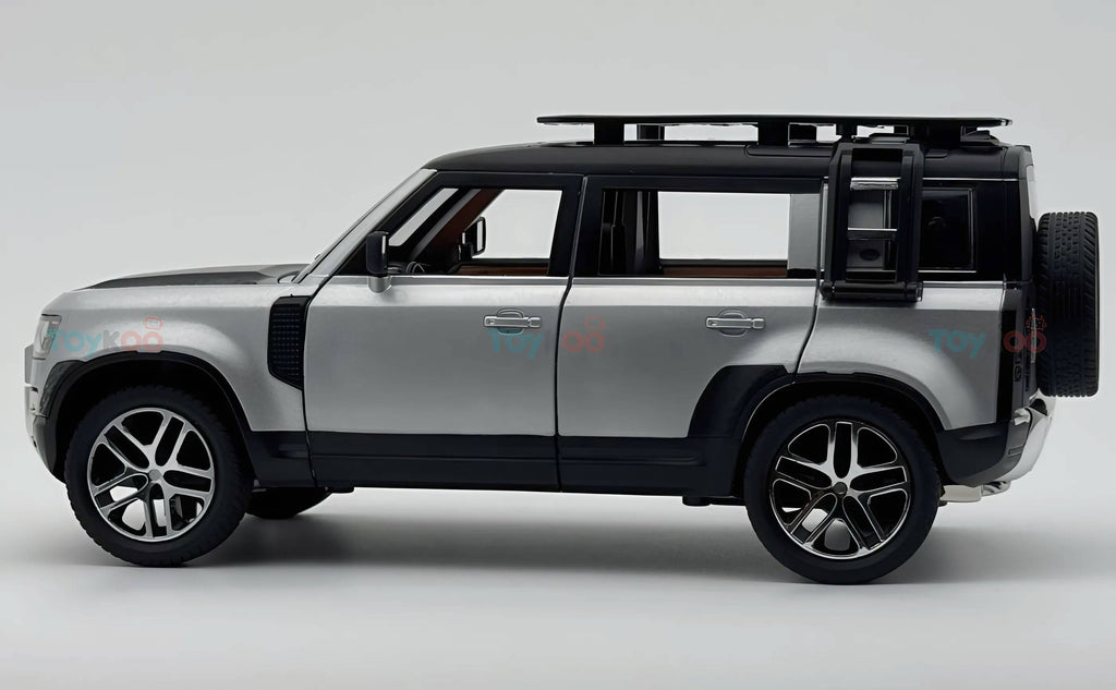 Land Rover Defender 110 1:18 diecast Scale Model car - Big Size