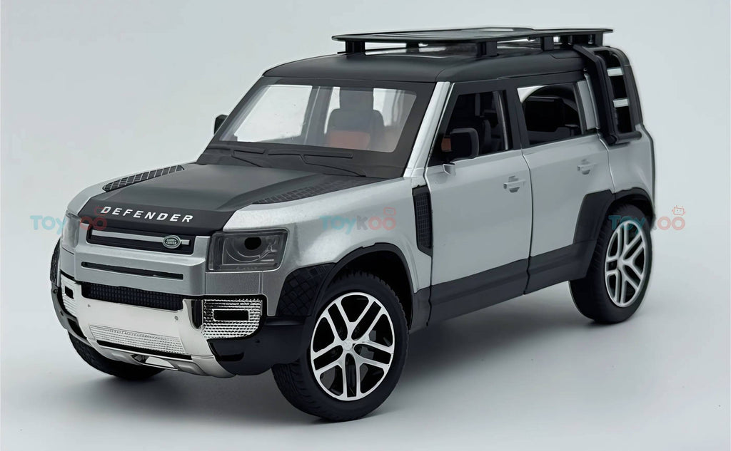 Land Rover Defender 110 1:18 diecast Scale Model car - Big Size