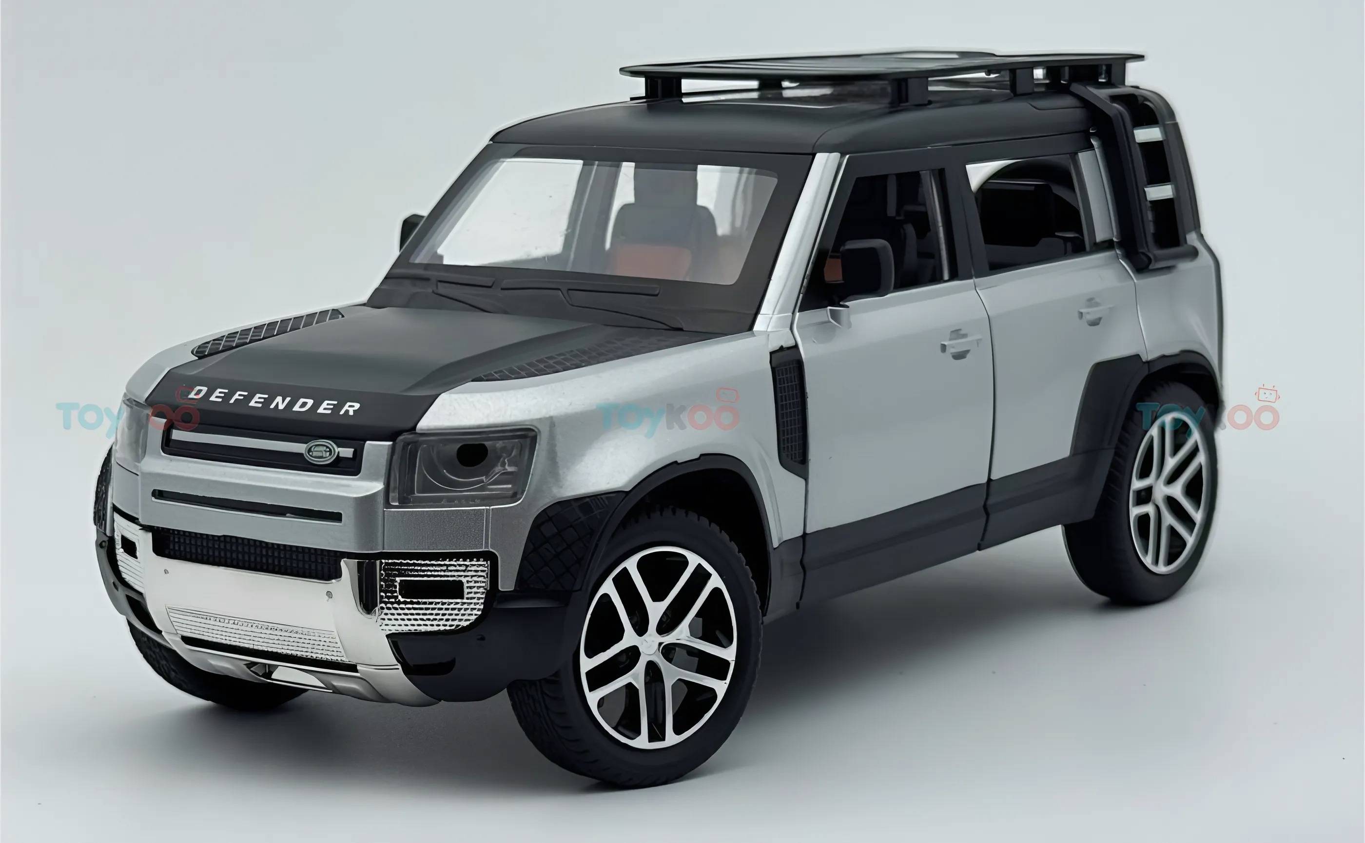 Land Rover Defender 110 1:18 diecast Scale Model car - Big Size