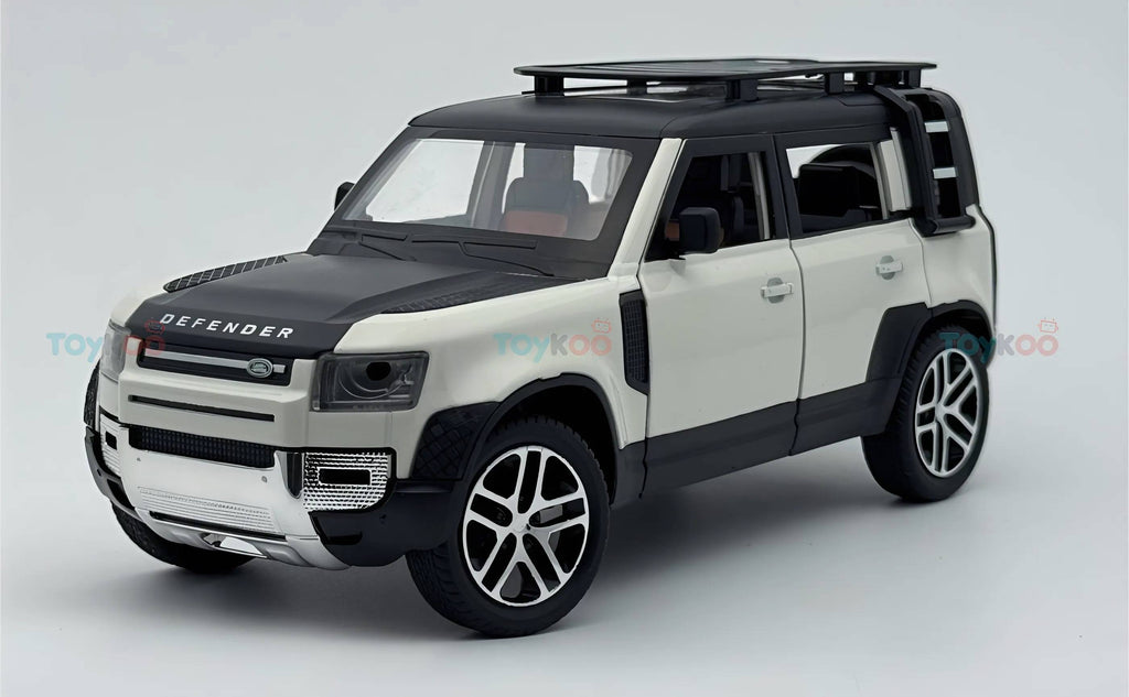 Land Rover Defender 110 1:18 diecast Scale Model car - Big Size