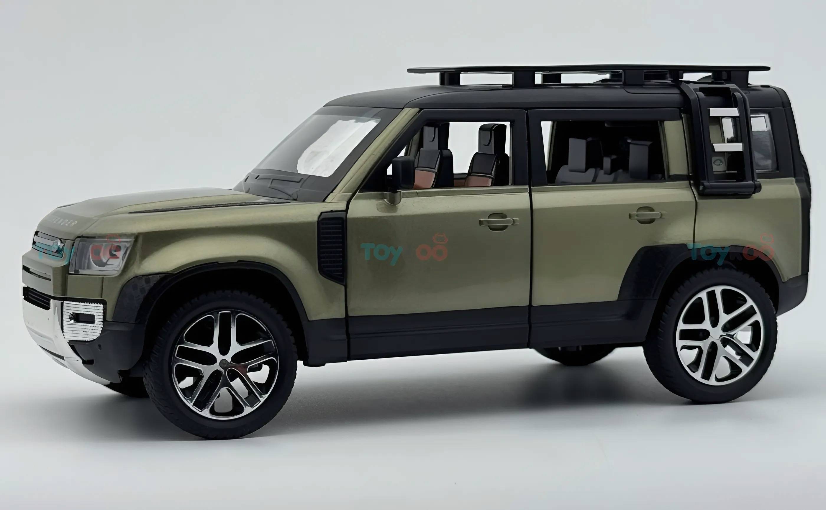 Land Rover Defender 110 1:18 diecast Scale Model car - Big Size