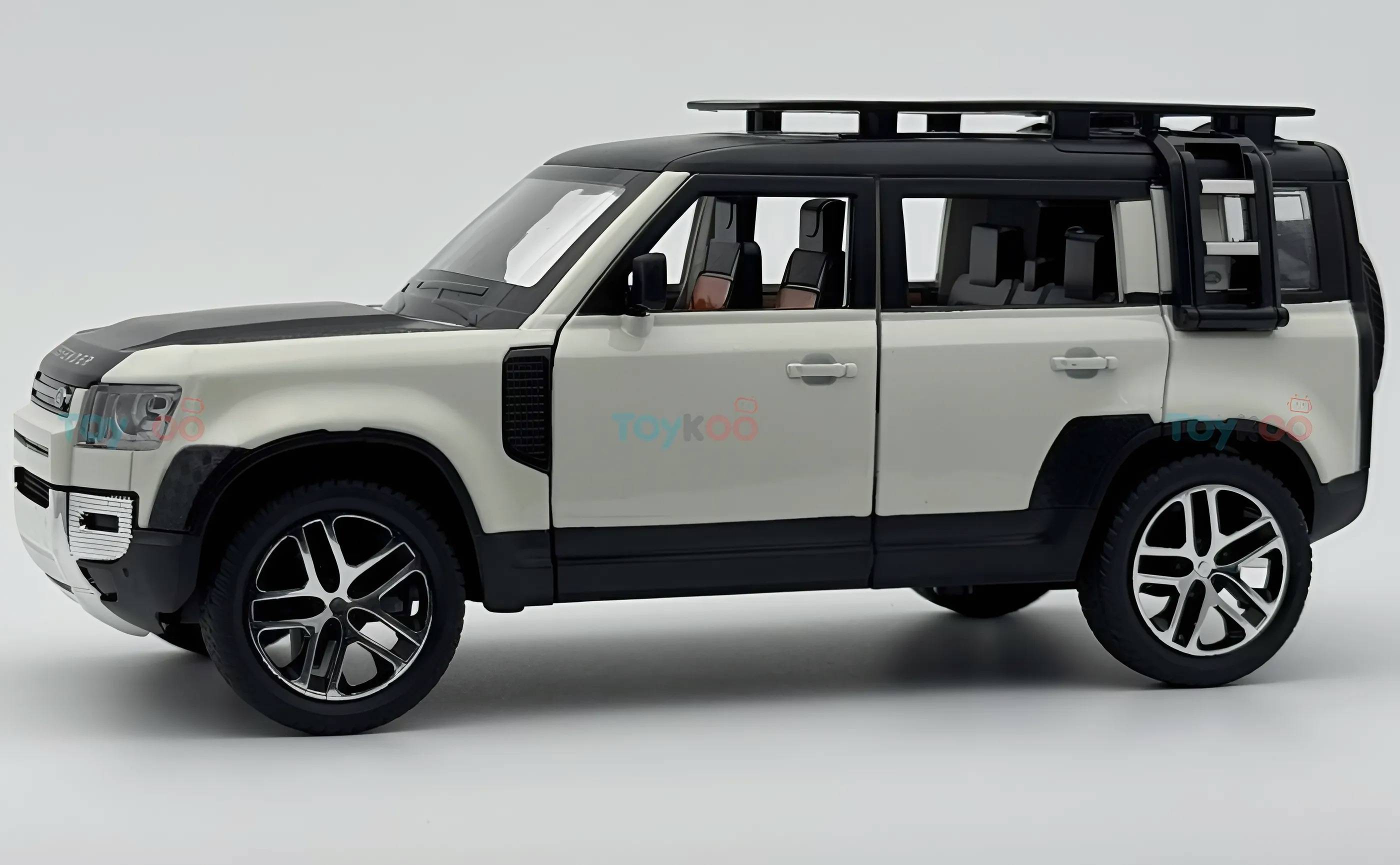 Land Rover Defender 110 1:18 diecast Scale Model car - Big Size