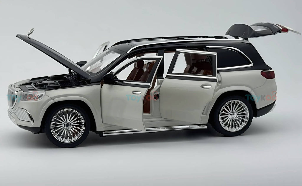 Mercedes-Benz Maybach GLS600 1:18 diecast scale model car - Big Size