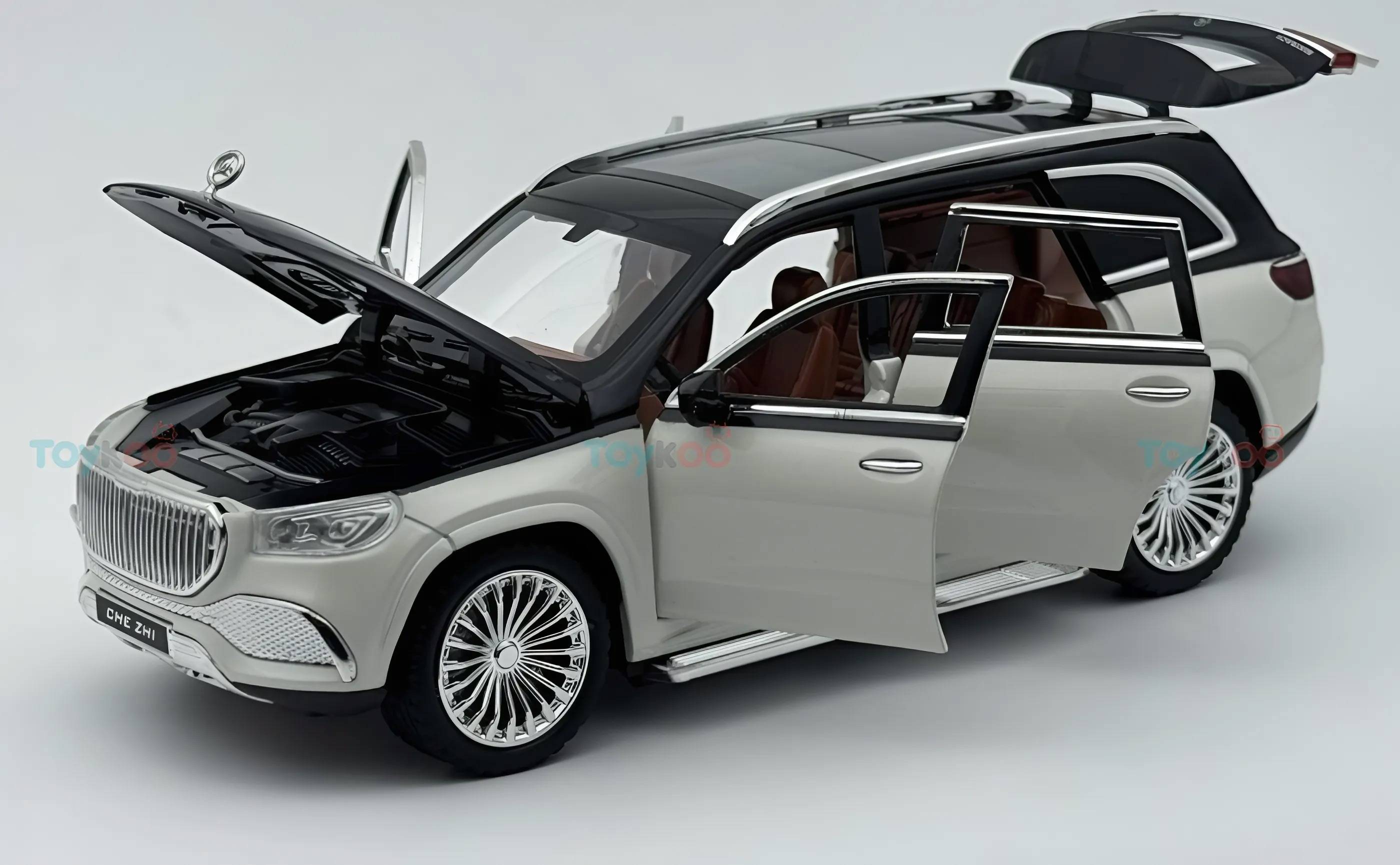 Mercedes-Benz Maybach GLS600 1:18 diecast scale model car - Big Size