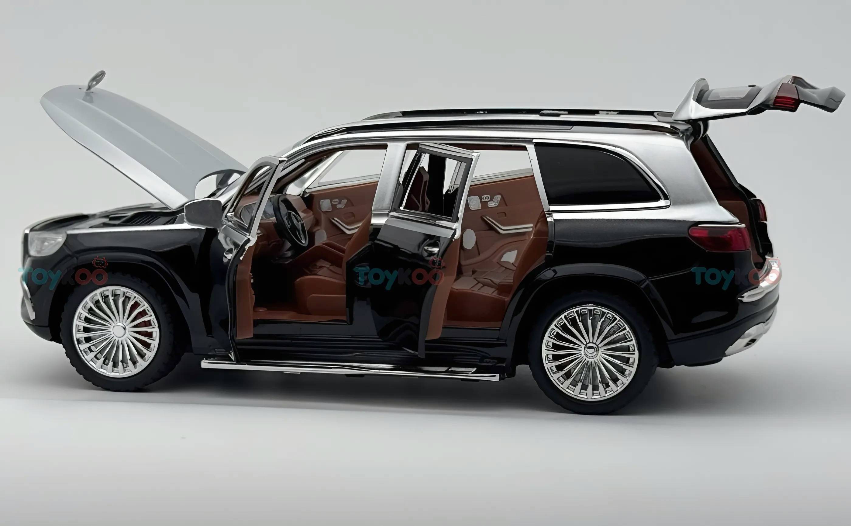 Mercedes-Benz Maybach GLS600 1:18 diecast scale model car - Big Size