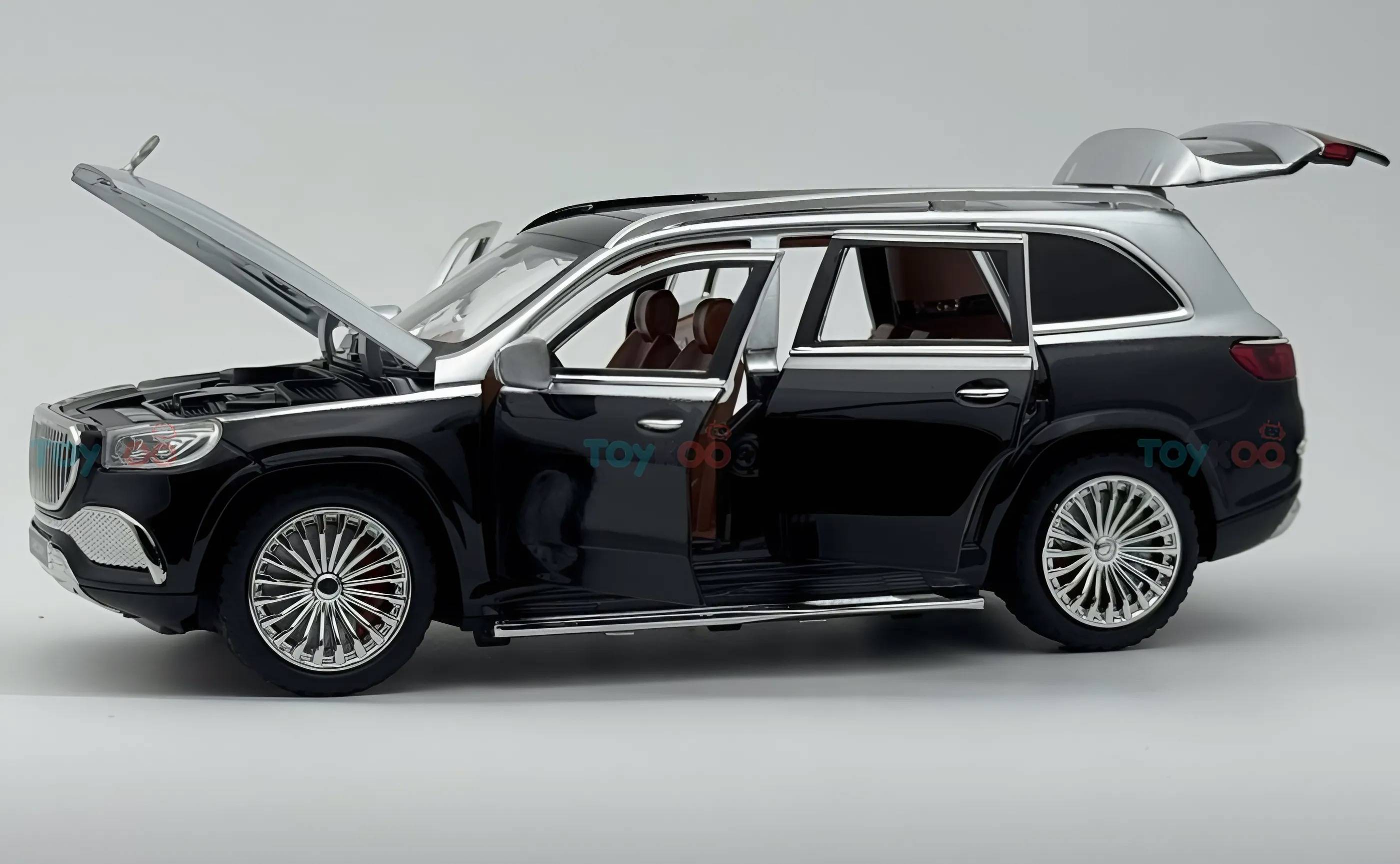 Mercedes-Benz Maybach GLS600 1:18 diecast scale model car - Big Size