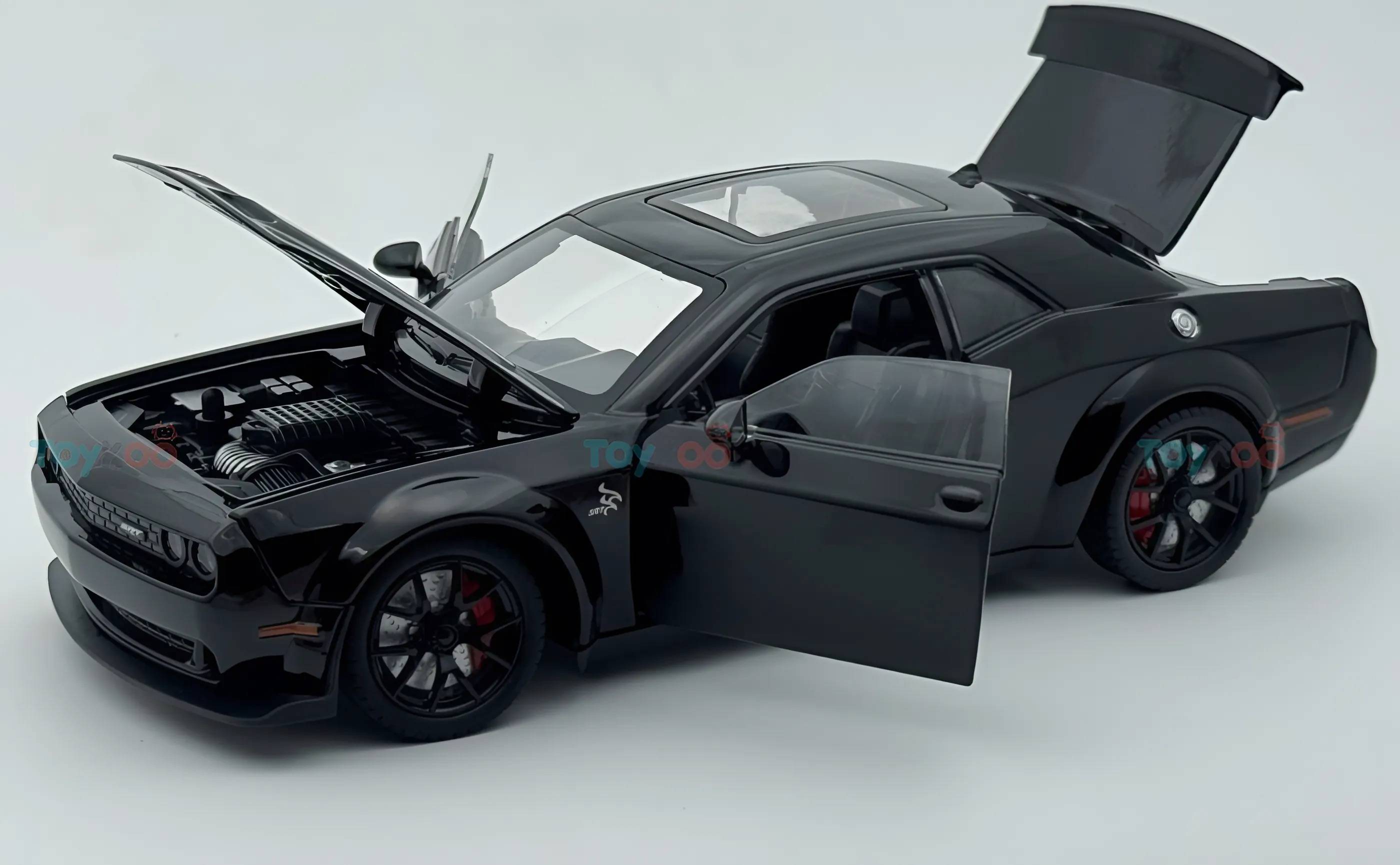 Dodge Challenger SRT Demon V8 1:18 diecast scale model car - Big Size