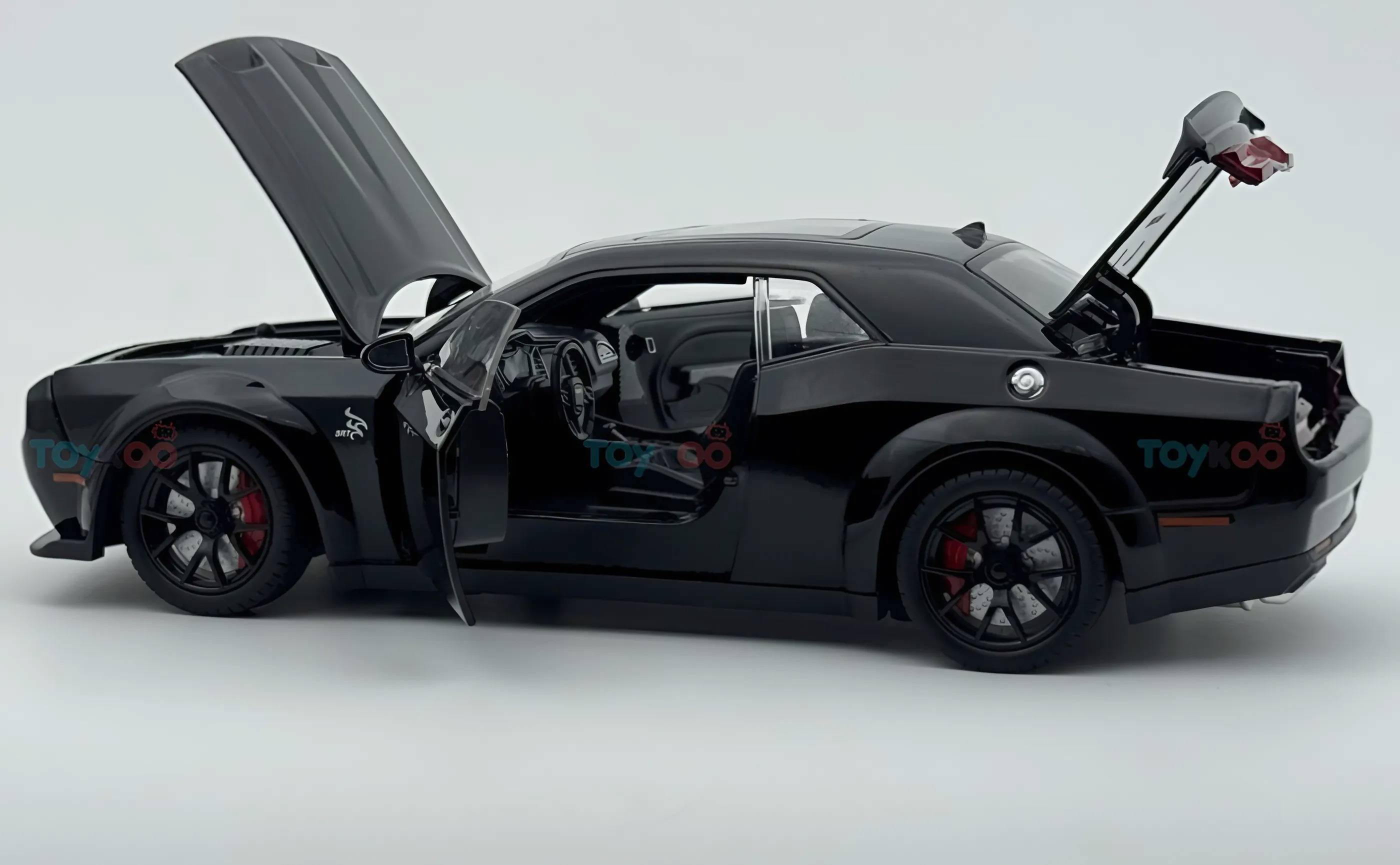 Dodge Challenger SRT Demon V8 1:18 diecast scale model car - Big Size