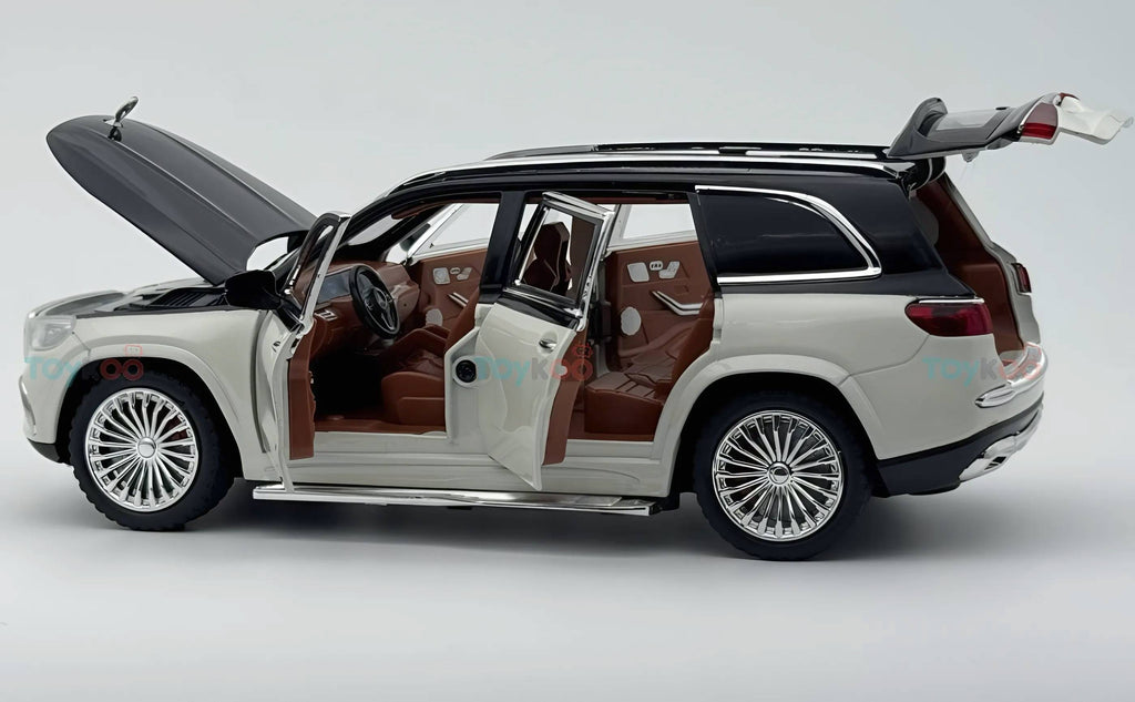 Mercedes-Benz Maybach GLS600 1:18 diecast scale model car - Big Size