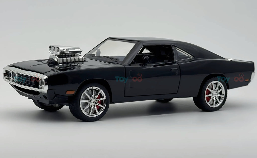 1970 Dodge Charger Fast & Furious 1:18 diecast Scale Model Car - Big Size