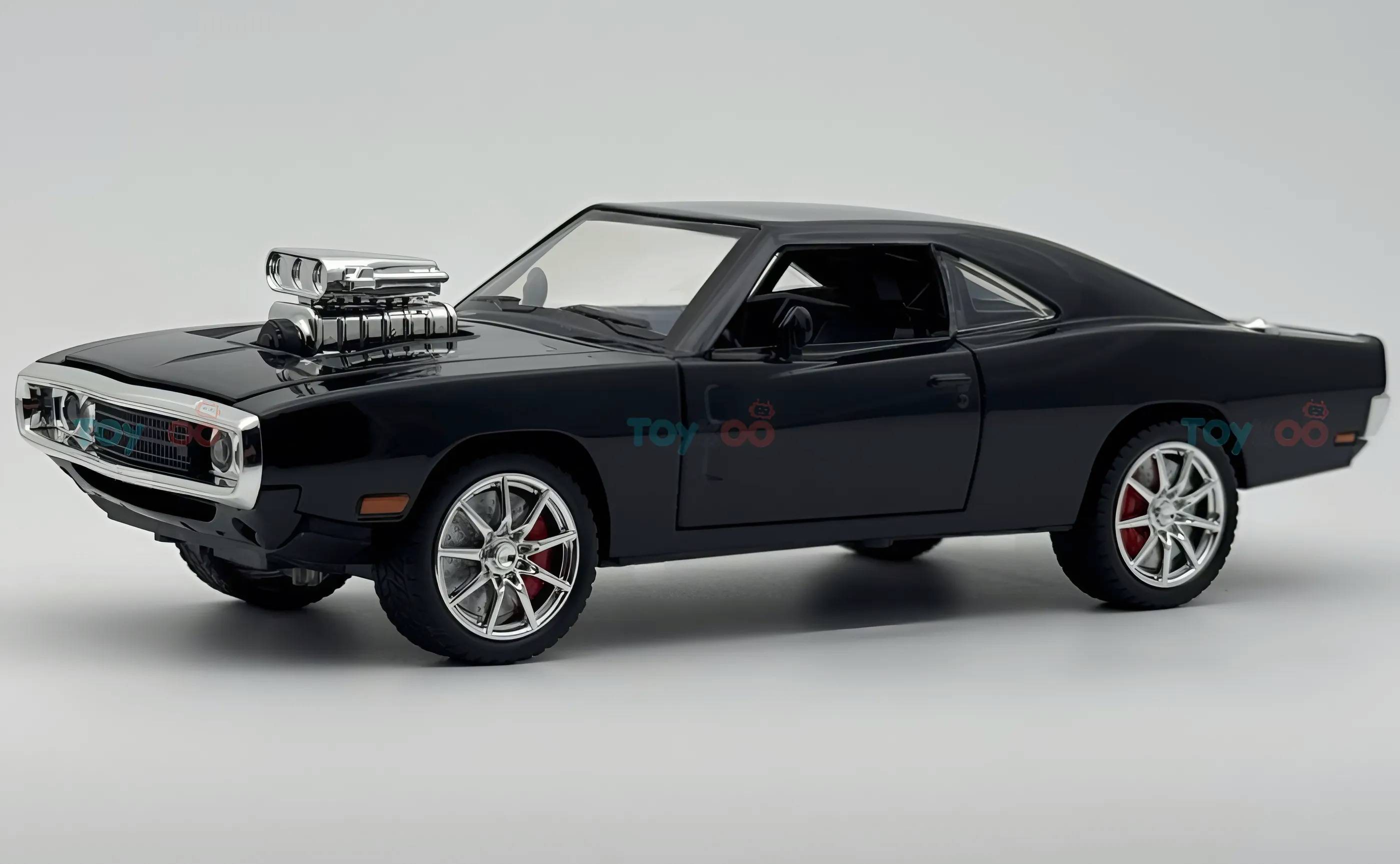 1970 Dodge Charger Fast & Furious 1:18 diecast Scale Model Car - Big Size