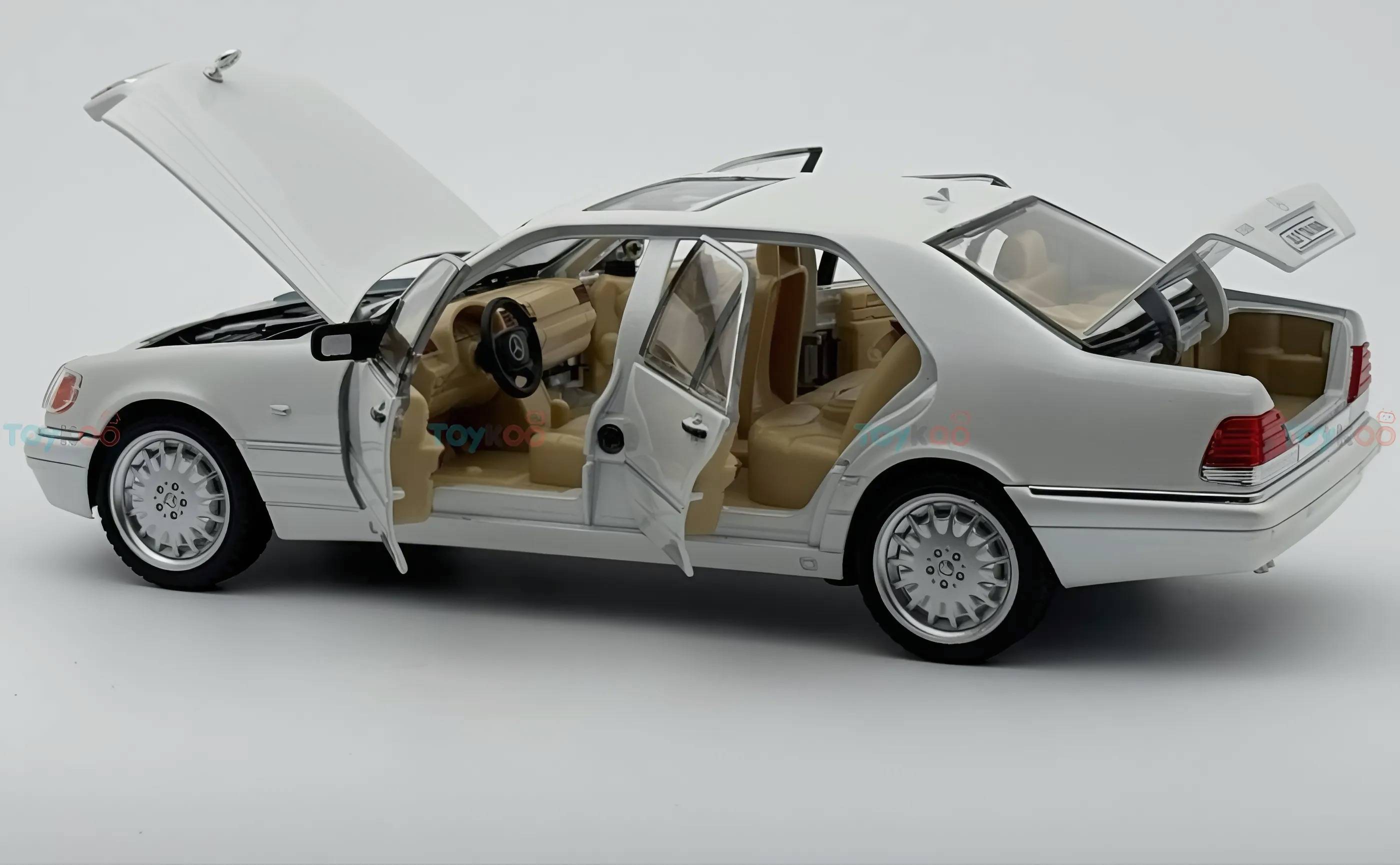 Mercedes-Benz W140 S-Class 1:18 diecast scale model car - Big Size