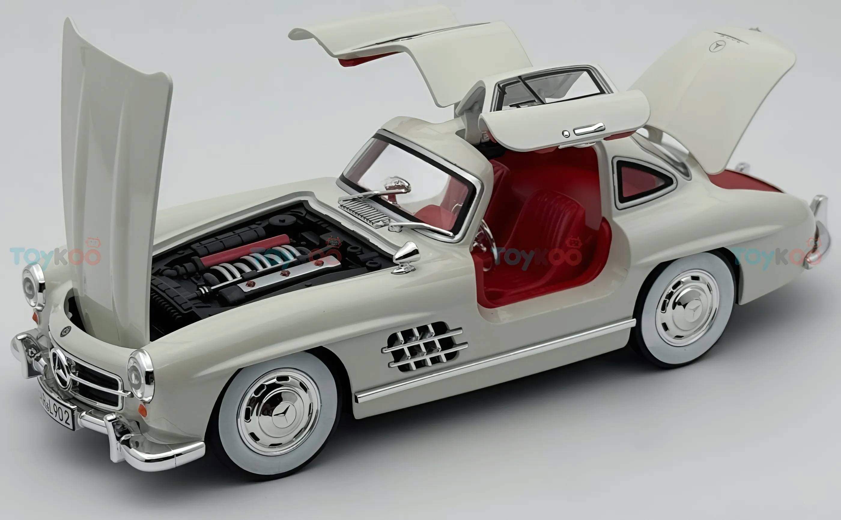 1954 Mercedes-Benz 300SL W198 1:18 diecast scale model car - Big Size