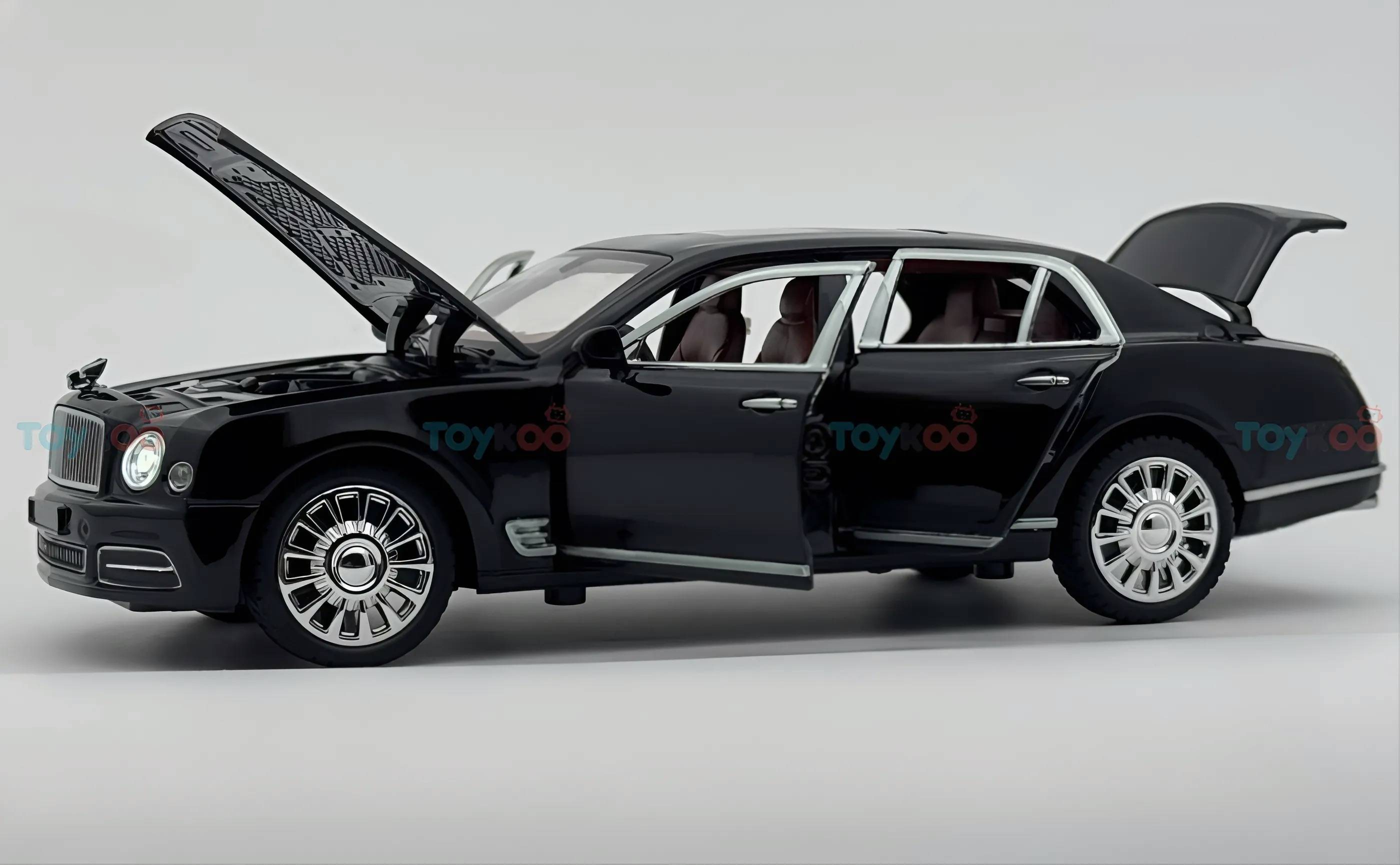 Bentley Mulsanne 1:18 diecast Scale Model Car - Big Size