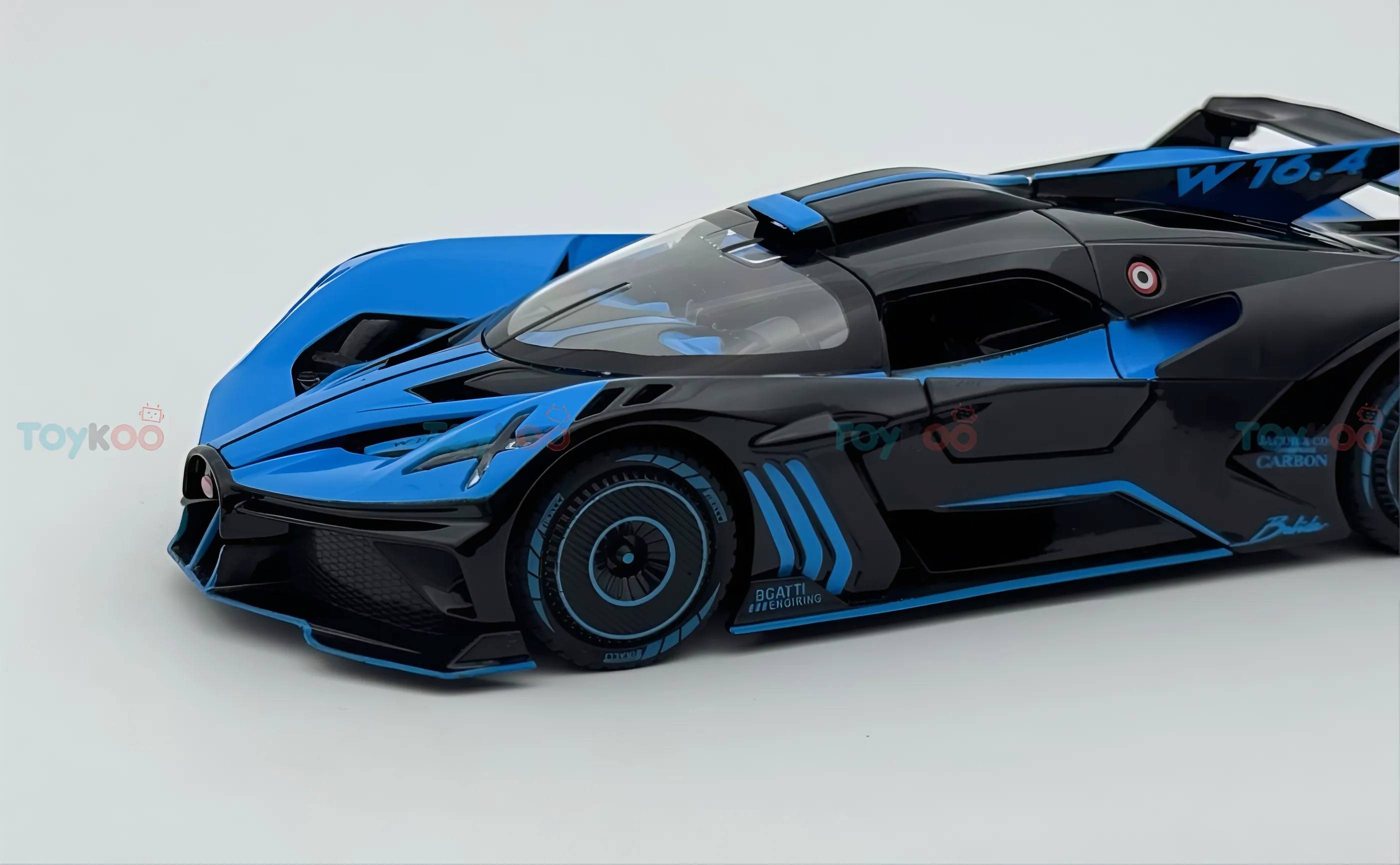 Bugatti Bolide 1:18diecast scale model car collectible car - Big Size