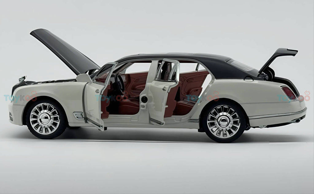 Bentley Mulsanne 1:18 diecast Scale Model Car - Big Size