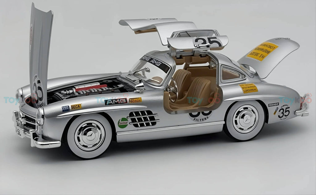 Mercedes-Benz AMG 300SL #35 1:18 diecast scale model car - Big Size