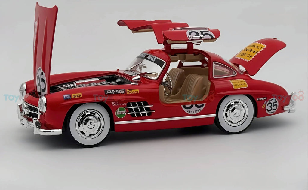 Mercedes-Benz AMG 300SL #35 1:18 diecast scale model car - Big Size