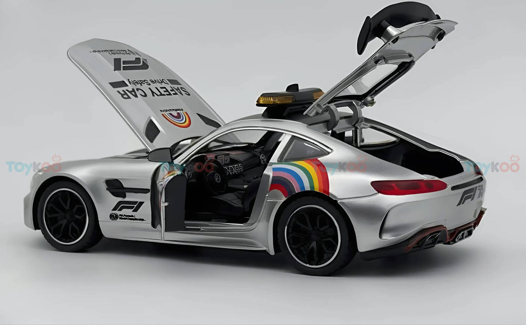 2020 Mercedes-Benz AMG GT-R Safety Car formula 1 1:18 diecast scale model - Big Size