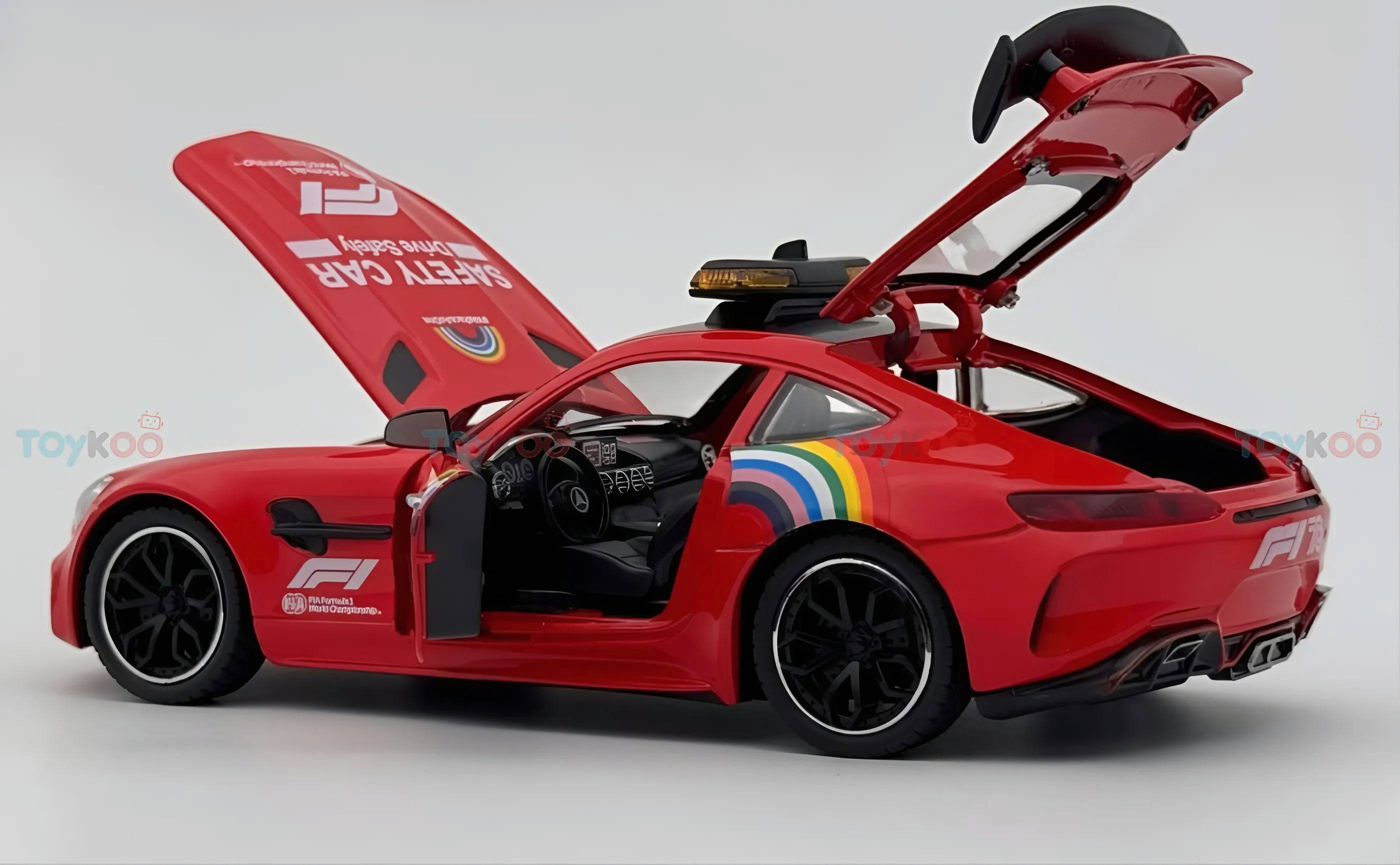 2020 Mercedes-Benz AMG GT-R Safety Car formula 1 1:18 diecast scale model - Big Size