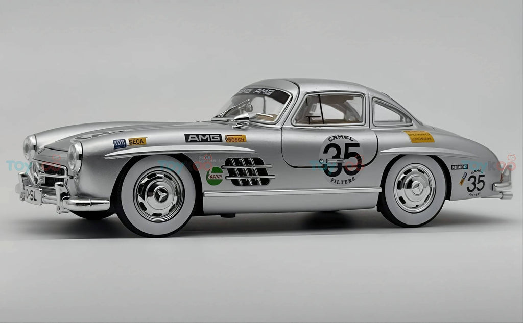 Mercedes-Benz AMG 300SL #35 1:18 diecast scale model car - Big Size