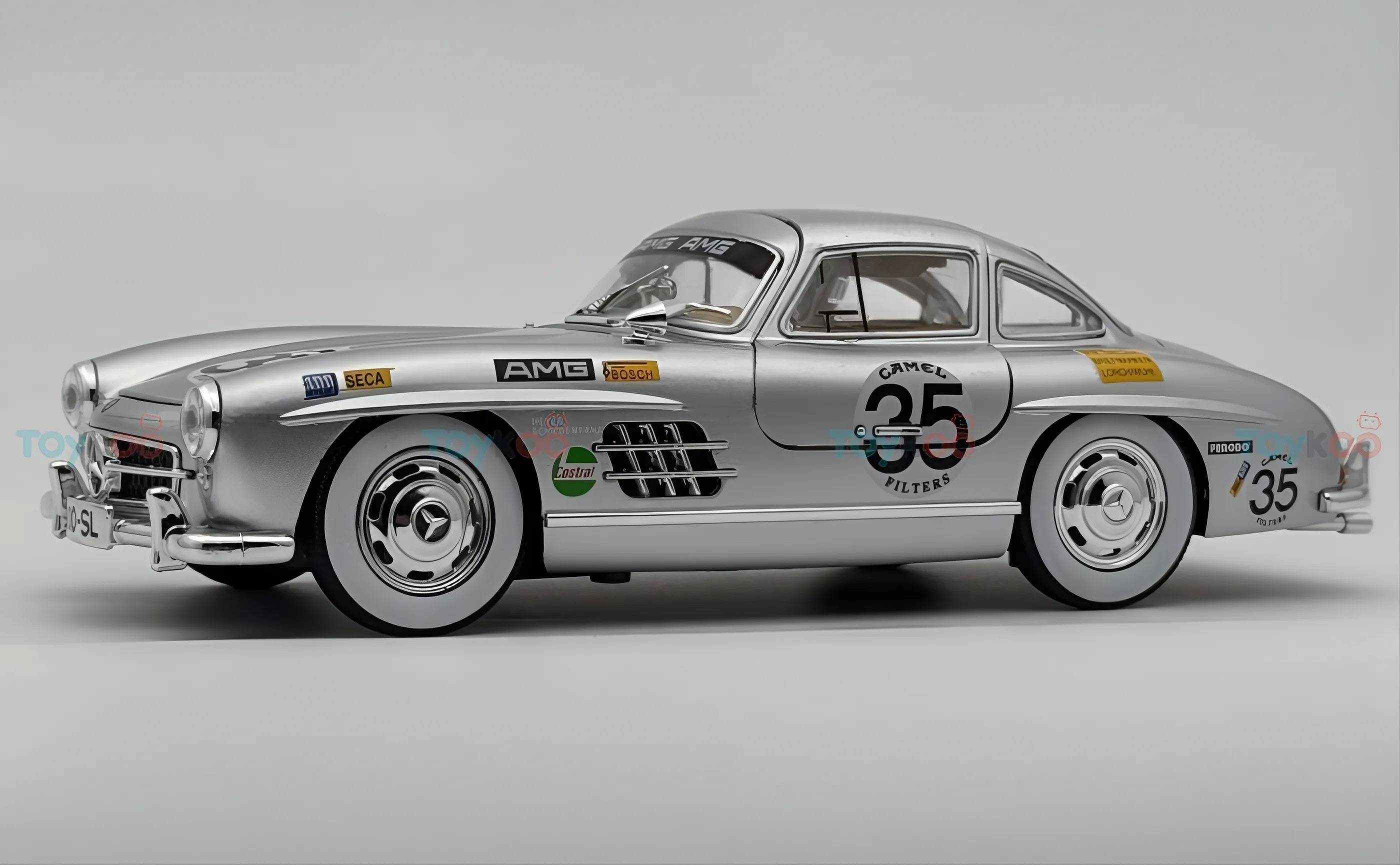Mercedes-Benz AMG 300SL #35 1:18 diecast scale model car - Big Size