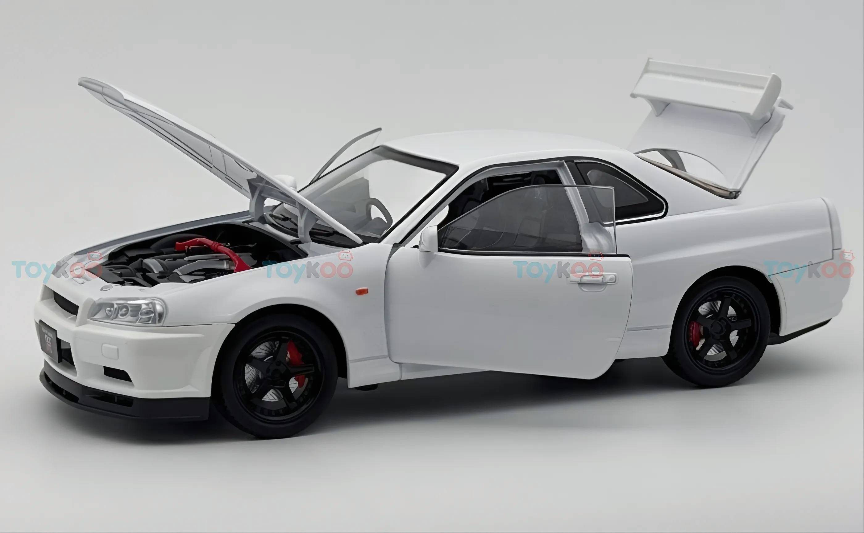 Nissan Skyline GT-R R34 Super Model 1:18 diecast scale model car miniature - Big Size