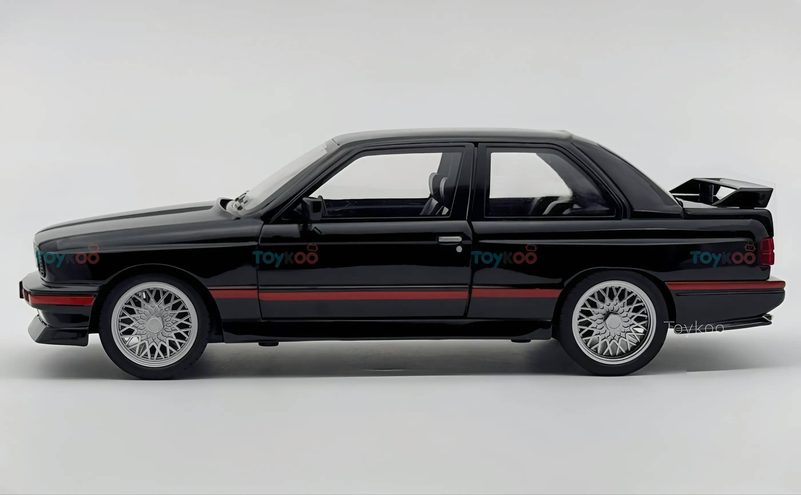 1988 BMW 3 Series M3 E30 1:18 diecast Scale Model car - Big Size