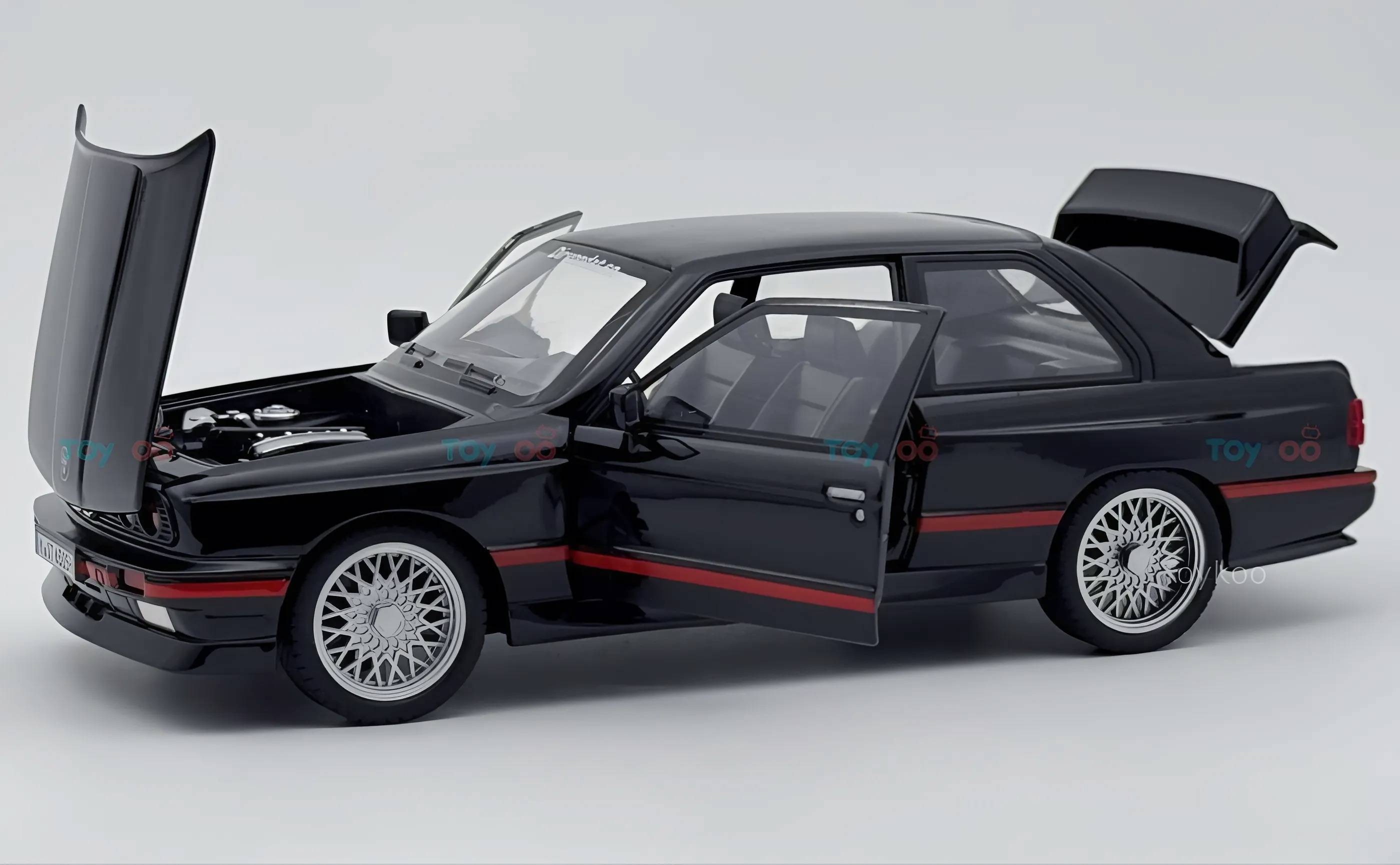 1988 BMW 3 Series M3 E30 1:18 diecast Scale Model car - Big Size