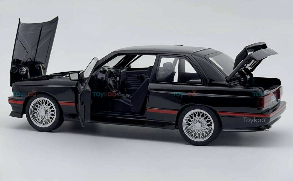 1988 BMW 3 Series M3 E30 1:18 diecast Scale Model car - Big Size