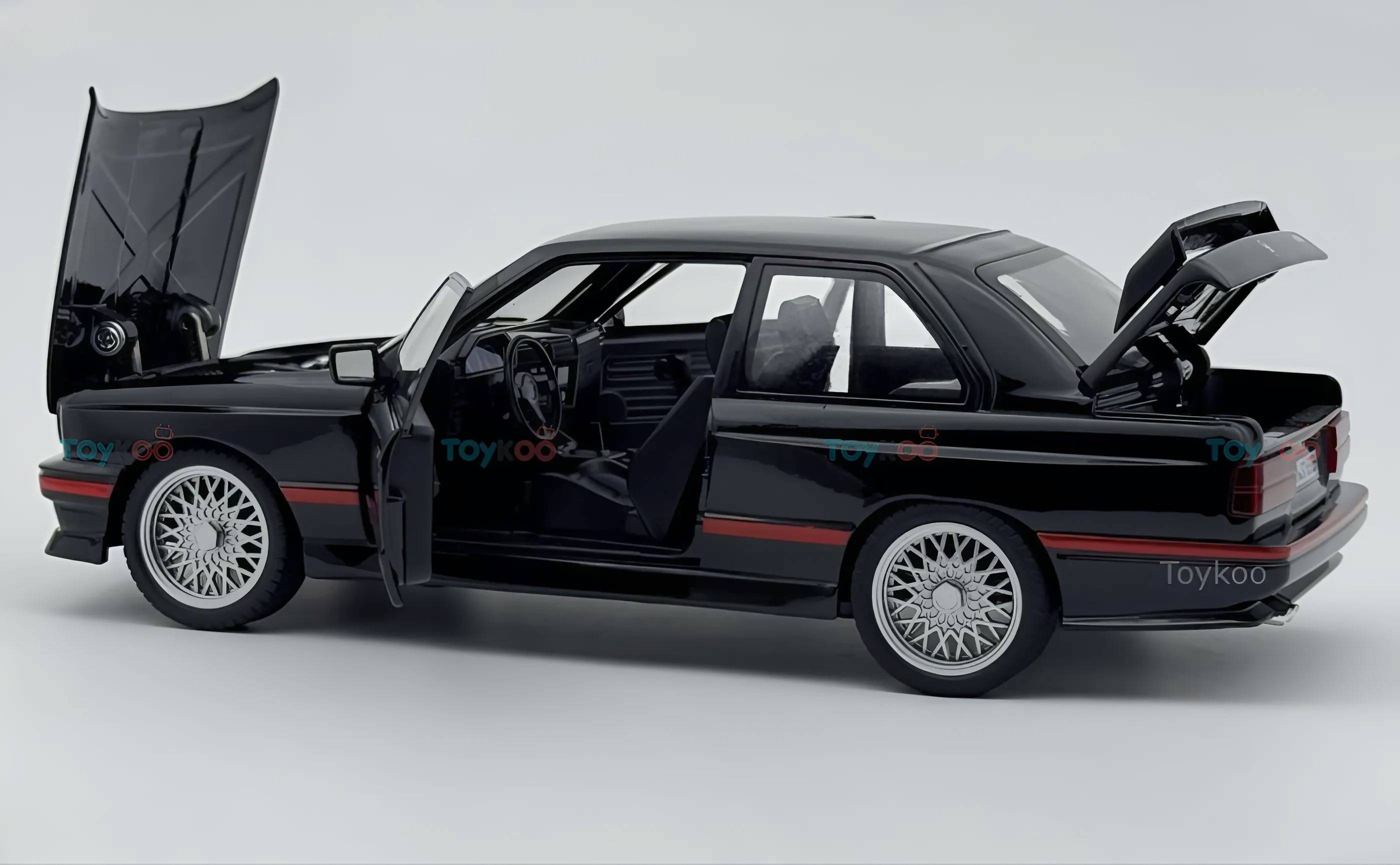 1988 BMW 3 Series M3 E30 1:18 diecast Scale Model car - Big Size