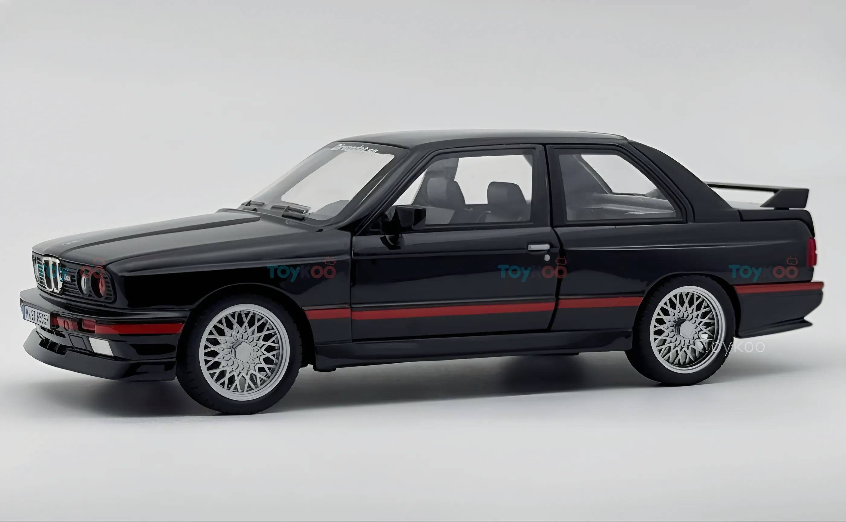 1988 BMW 3 Series M3 E30 1:18 diecast Scale Model car - Big Size