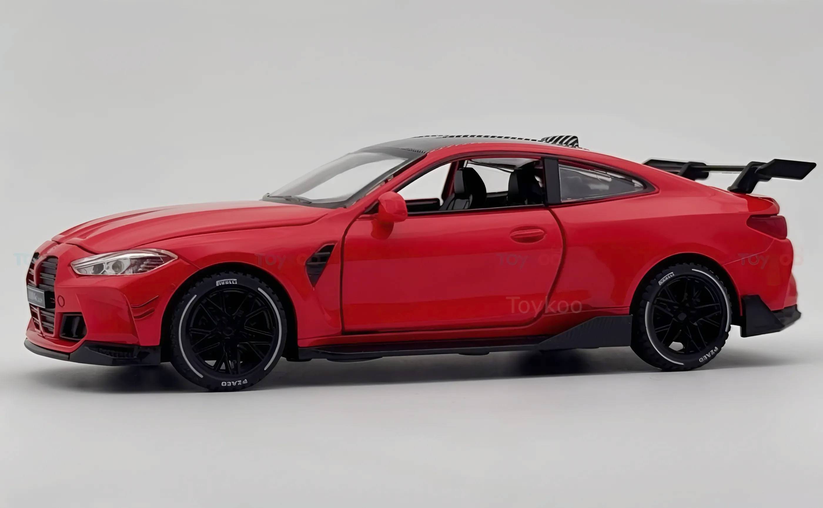 BMW M4 G82 Coupe 1:24 diecast scale model car miniature