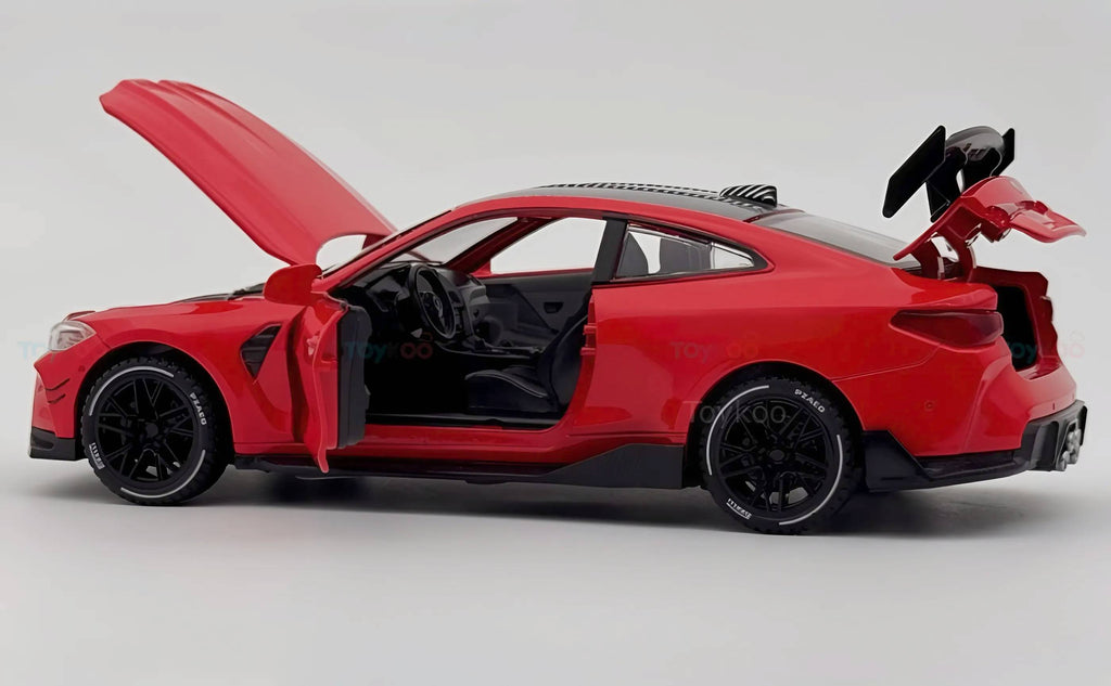 BMW M4 G82 Coupe 1:24 diecast scale model car miniature