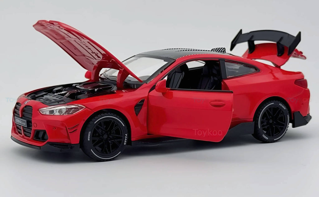 BMW M4 G82 Coupe 1:24 diecast scale model car miniature