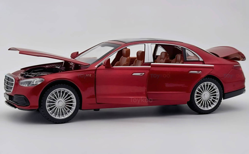Mercedes-Benz S-class V223 1:18 Scale model car collectible - Big Size